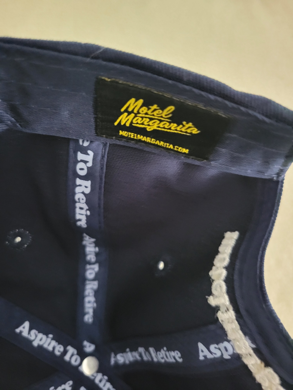 Navy Baseball Cap - - Picture 3 of 3